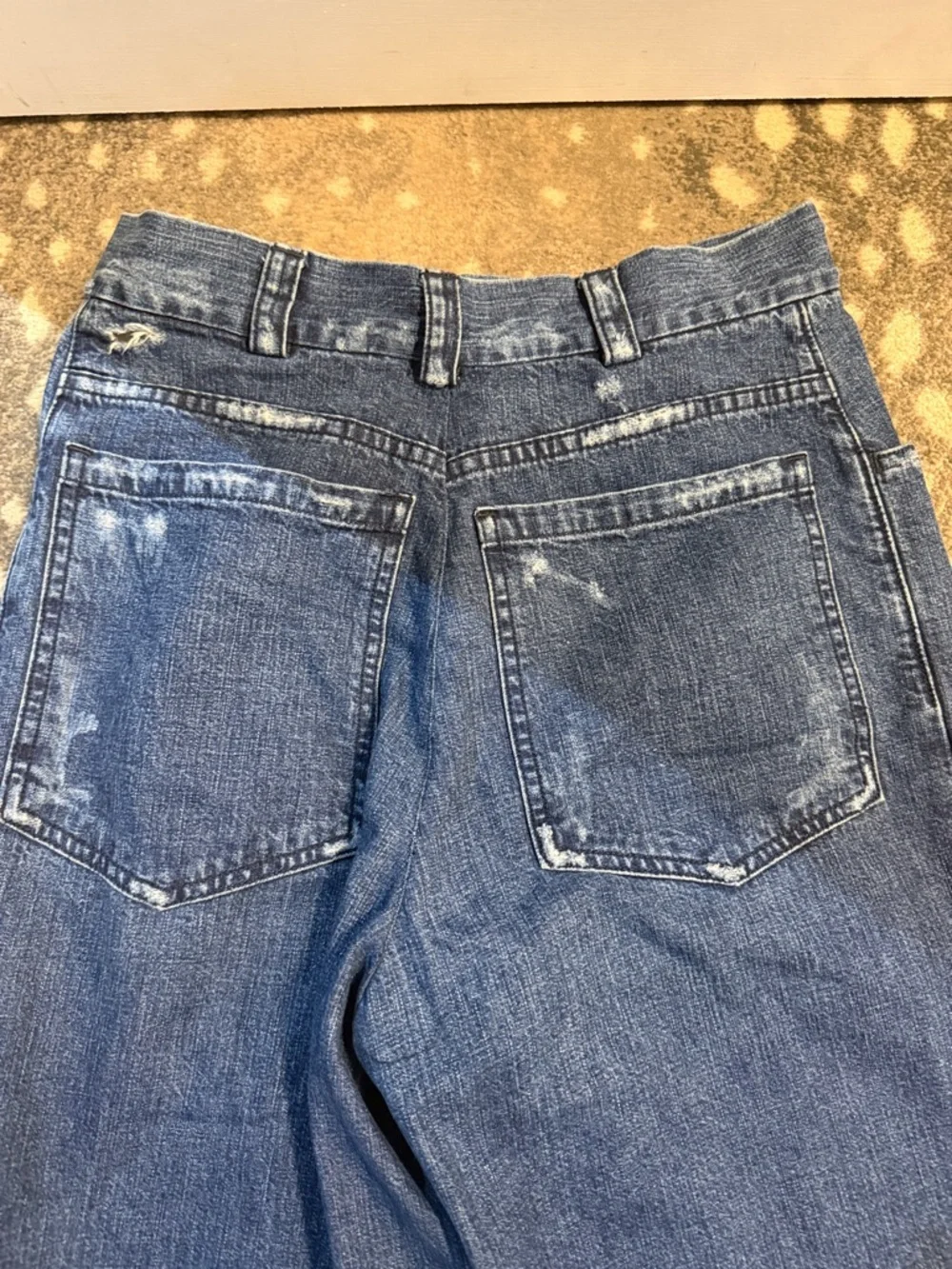 Rachel Comey Dark Blue Indigo Legion Wide-Leg Jeans Sz 6 - Picture 14 of 14